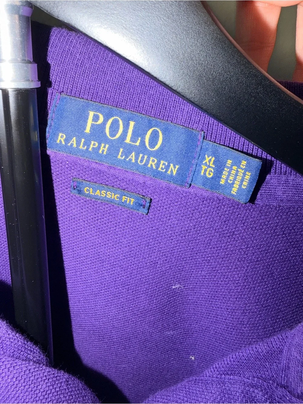 Ralph Lauren Men's Polo Shirt in Purple